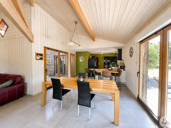 Maison en bois de plain-pied