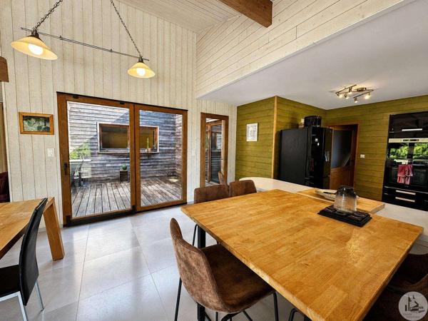 Maison en bois de plain-pied