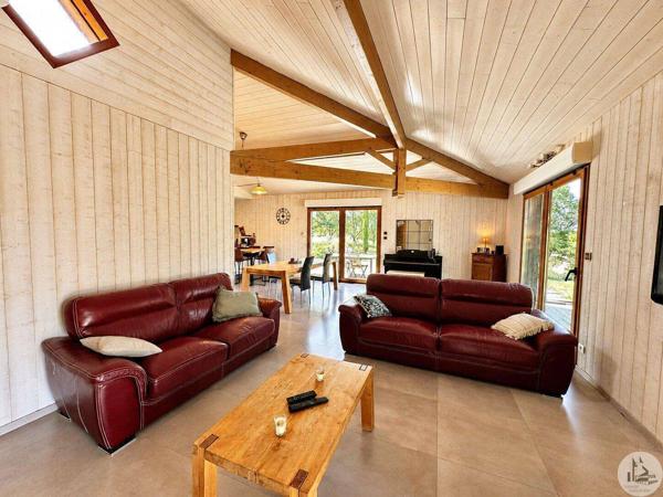 Maison en bois de plain-pied