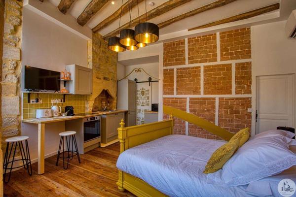 3 Appartements de carateres Sarlat centre