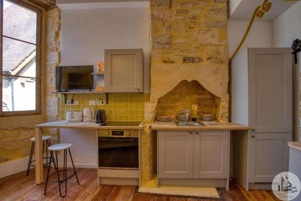 3 Appartements de carateres Sarlat centre
