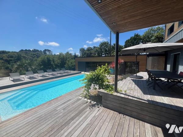 Maison d'architecte avec piscine 