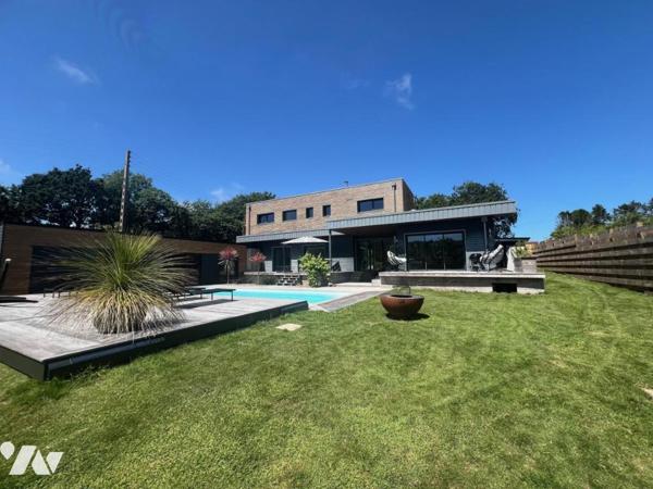 Maison d'architecte avec piscine 