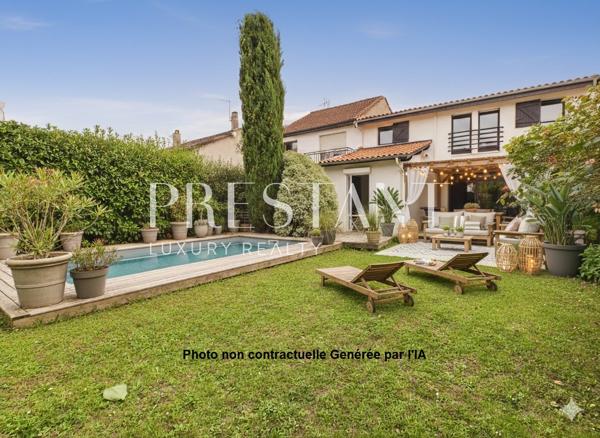 Maison familiale rénovée – Grand jardin – Bordeaux Caudéran, Primerose, BORDEAUX