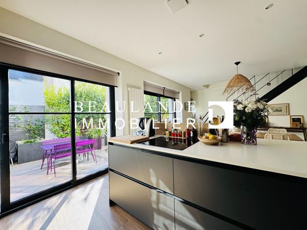 Le Pouliguen - maison rénovée de 106m², vie entre port et marché,  
Le pouliguen 44510