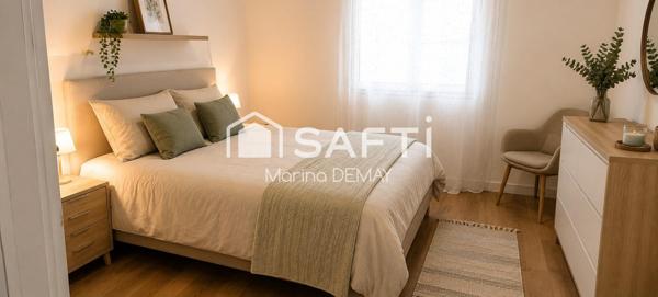 Maison récente de 2023 – 105 m² habitables – 3 chambres – Terrain clos de 450 m² : une opportunité rare à découvrir rapidement à Moutiers-les-Mauxfaits