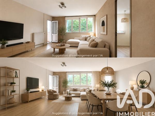 Appartement à vendre 4 pièces 70,61 m² Franconville