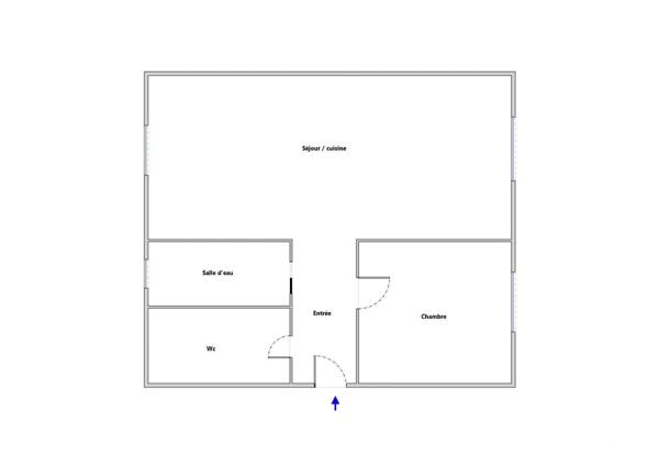 Appartement F2 à vendre  2 pièces - 41,09 m 2   BOULOGNE BILLANCOURT  - 92