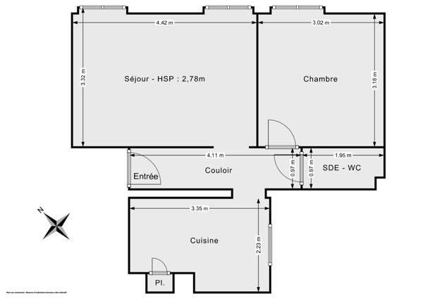 2 pièces lumineux de 36,70 m² avec cave – Ivry-sur-Seine
