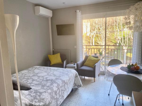 très beau studio avec balcon et parking