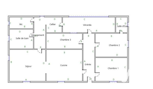 Maison à vendre 4 pièces 83 m² Pessac