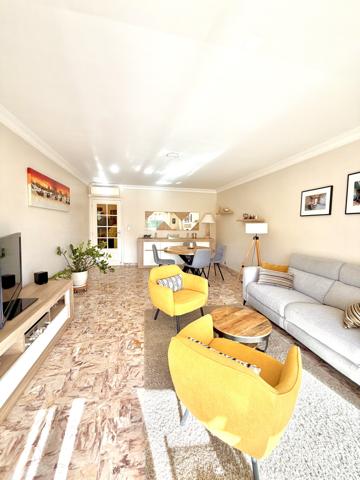 Nice (06200) FAC DE LETTRE - Elégant 2 pièces de 61m² avec terrasse - Résidence de standing avec piscine et concierge!