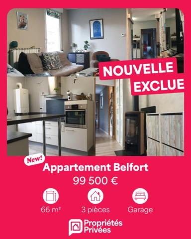 Appartement T3 de 66 m²