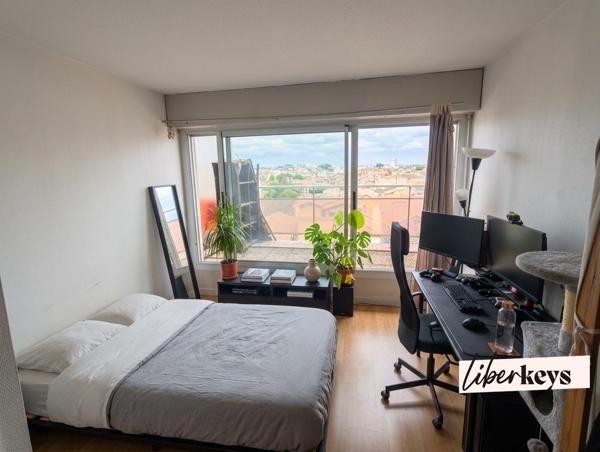 Studio 1 pièce 20 m2 loué - Nansouty