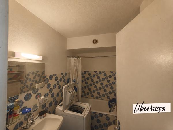 Studio 1 pièce 20 m2 loué - Nansouty