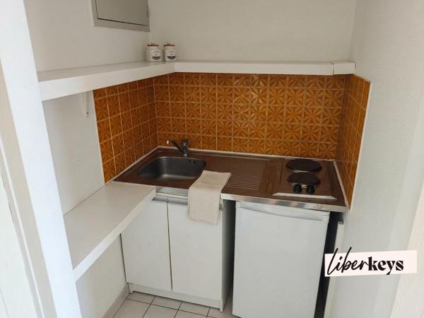Studio 1 pièce 20 m2 loué - Nansouty