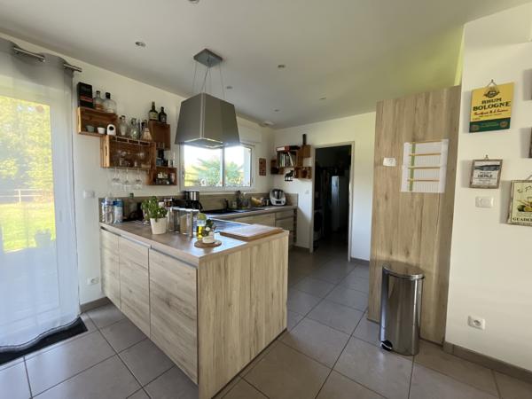 Honfleur (14600) HONFLEUR - Maison récente 125 m² - 5 pièces - 3 chambres - Garage - Jardin 1 120 m² - Bureau - Terrasse - Lumi