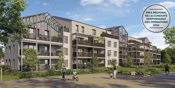 Appartements lumineux au cœur d’un écrin boisé