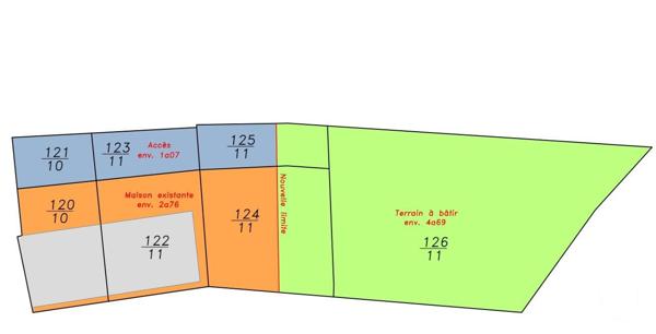 Terrain à vendre  576 m2 OTTROTT - 67