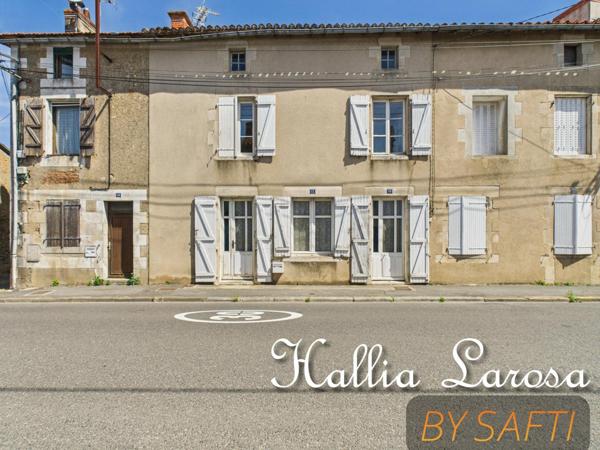 Maison de ville avec jardin et garage