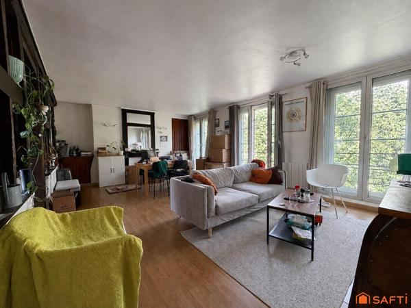 Appartement 2 chambres gare de Rouen rive droite.