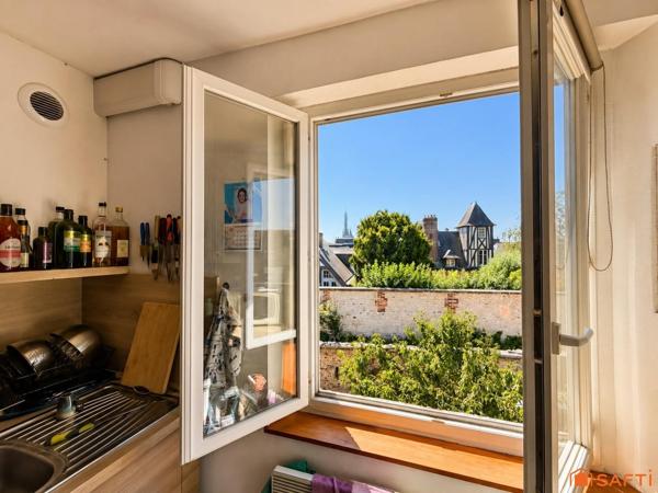 Appartement 2 chambres gare de Rouen rive droite.