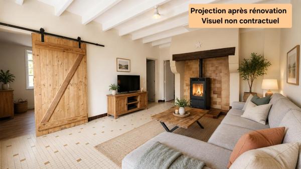 Maison 145m² - 3 000 m² de terrain - dépendances