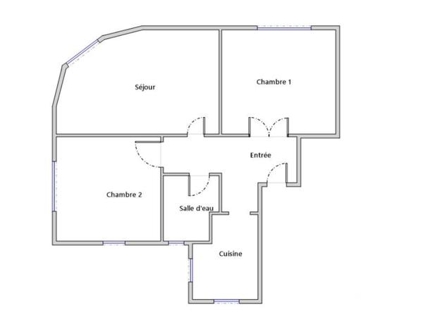 Appartement à vendre 3 pièces 58,62 m² Enghien-les-Bains