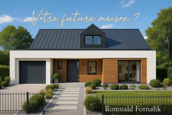 Terrain à bâtir avec grande façade