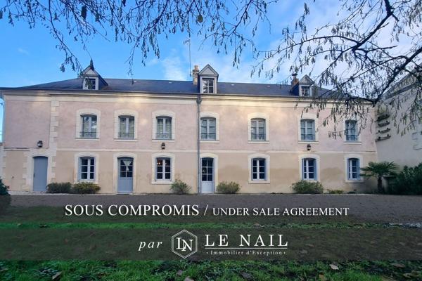 Charmante maison de village et son parc de 2,52 ha dans la Vallée de la Loire