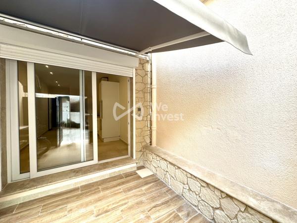 2PIÈCES - RÉNOVÉ - TERRASSE - CALME