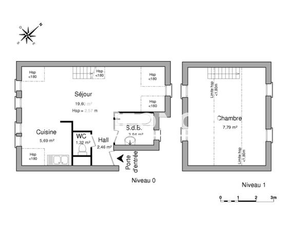 Location Appartement 2 pièces 40.8 m² - 22 FAUBOURG DE SAVERNE Strasbourg 67000