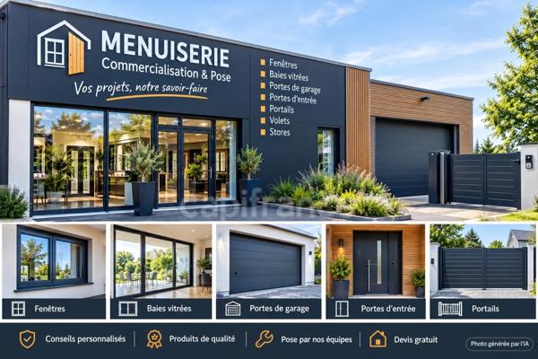 SAINT AMAND LES EAUX (59) - Entreprise de commercialisation et pose de menuiseries