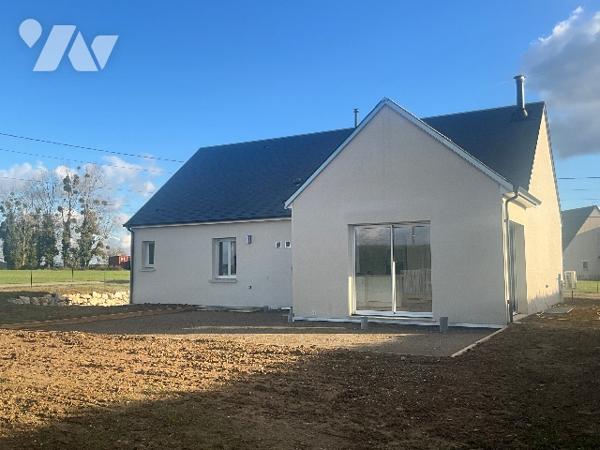 Maison contemporaine 2022 avec sous-sol complet – Saunay (37110)
