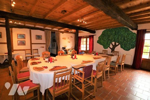 17kms AURIGNAC, grande maison 517m² idéal chambres d'hôtes, piscine sauna sur 12ha prix 890.000 €