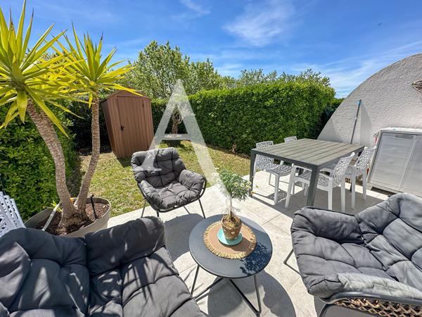 Grand studio cabine de 35m² avec terrasse et jardin