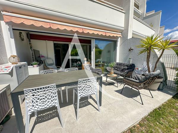 Grand studio cabine de 35m² avec terrasse et jardin