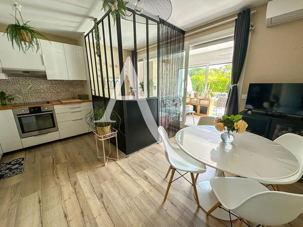 Grand studio cabine de 35m² avec terrasse et jardin