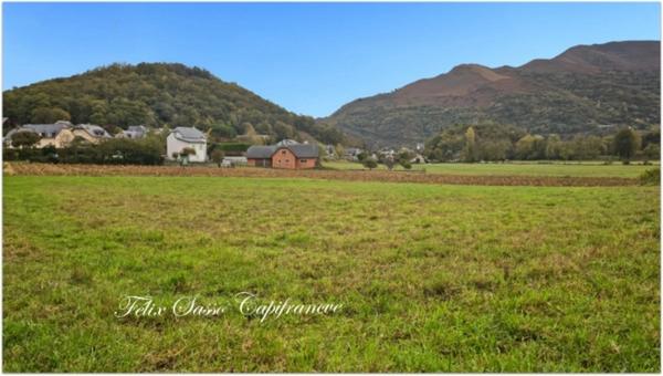 Terrain à vendre 1295m2 avec vue panoramique sur les montagnes AGOS VIDALOS (65)