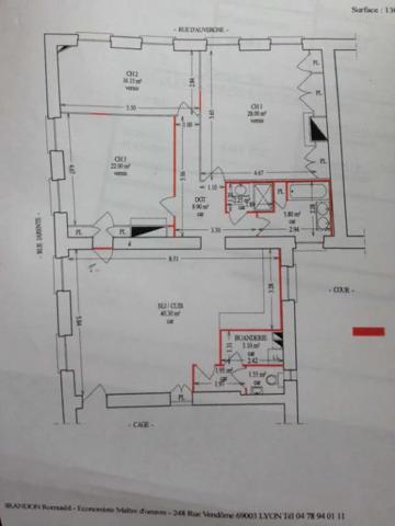 Appartement à louer à Lyon (69002)