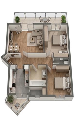 Appartement à vendre 3 pièces 72 m² Saint-Nazaire