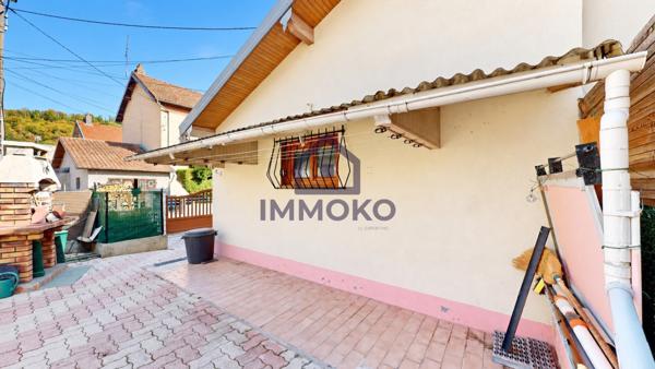 Charmante maison mitoyenne F4 avec garage et jardin à Mandeure Maison F4 mitoyenne - 88 m² - Jardin & Garage
