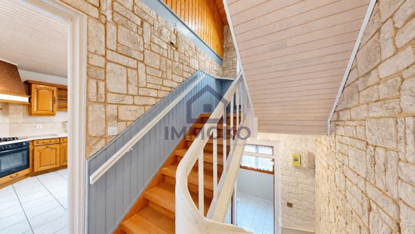 Charmante maison mitoyenne F4 avec garage et jardin à Mandeure Maison F4 mitoyenne - 88 m² - Jardin & Garage