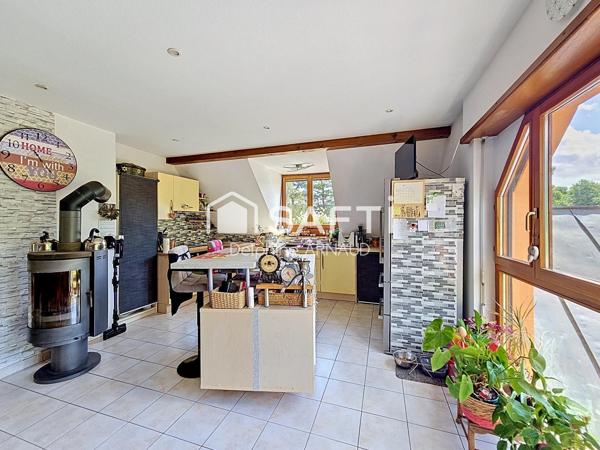 A Neuve-Église (67220) – Duplex lumineux au calme