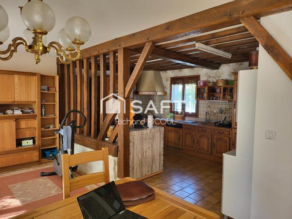 Maison Cabourg 6p, 4ch, 1 bureau-Au calme-1km du centre