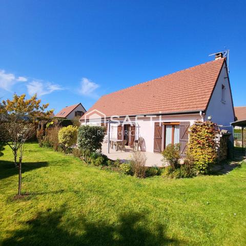 Maison Cabourg 6p, 4ch, 1 bureau-Au calme-1km du centre