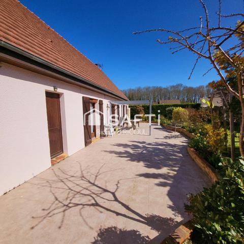 Maison Cabourg 6p, 4ch, 1 bureau-Au calme-1km du centre