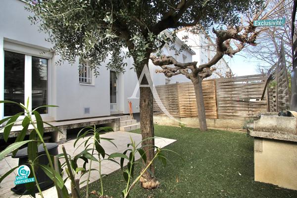 MONTPELLIER SAINT-MARTIN - TRES BEAU T2 DE 43 M2 AVEC JARDIN, CAVE ET PARKING PRIVATIF