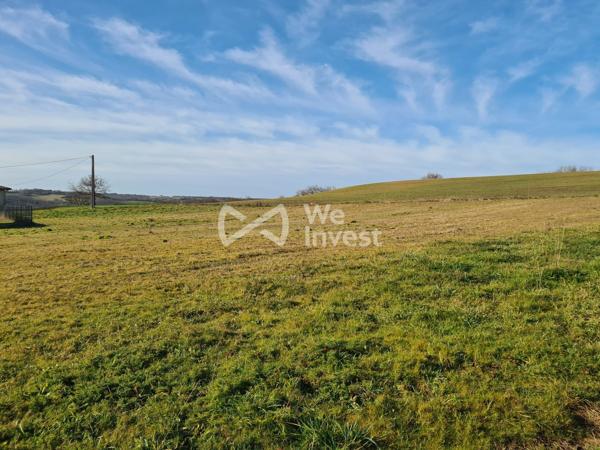 Terrain viabilisé de 1450m²