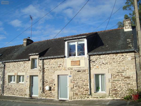 Maison rurale à vendre à Pluméliau-Bieuzy dans le Morbihan (56930), ref : 063-346